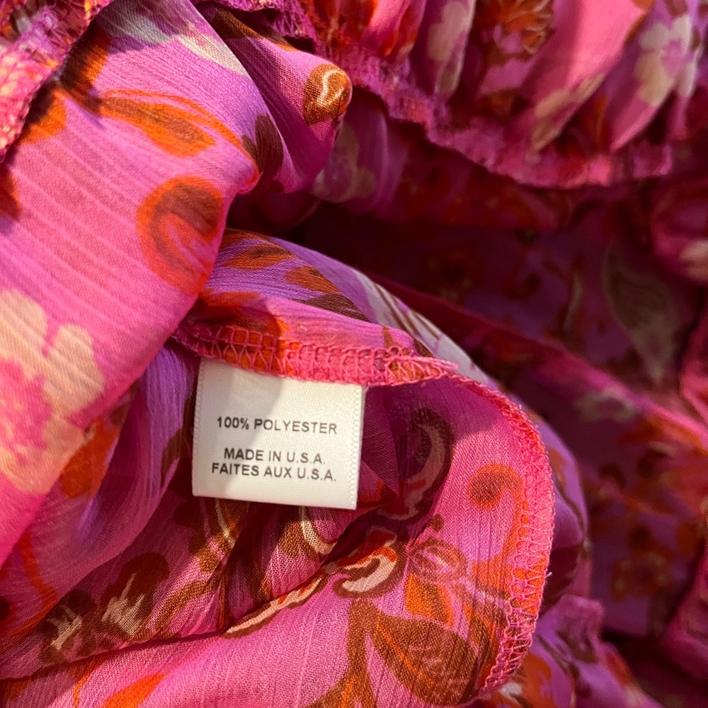 Misa Los Angeles Pink Magdalena Floral Maxi Dress - Picture 4 of 8